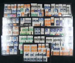 BAUTEN-SERIE. Postfrischer Steckkartenposten. Dabei sehr viele ...