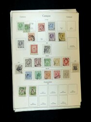 CURACAO. Kleine aber feine Sammlung auf alten Albumseiten. Dabei ...