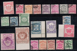 NORDBORNEO. Kleiner Posten auf 5 Steckkarten in Anfangs meist ...