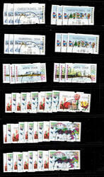 Österreich. Kleiner Posten Automatenmarken auf 4 Steckseiten. Circa ...