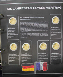 2-EURO-GEDENKMÜNZENALBEN, "Pro Collect" d. Deutschen Post - ...