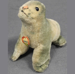 3x STEIFF-TIERE: ROBBE "ROBBY" (4314.00), fest gestopft, kurzhaariges ...