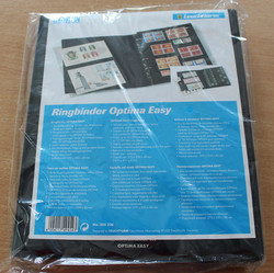 RINGBINDER OPTIMA EASY, BLAU passend für bis zu 50 OPTIMA-Hüllen ...