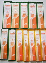 HAWID Klemmstreifen, 12 Packungen glasklar, von 21-55, OVP NP ca. ...