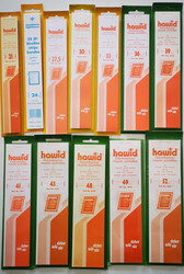 HAWID Klemmstreifen, 12 Packungen glasklar, von 21-52, OVP NP ca. ...