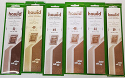 HAWID Klemmstreifen, 6 Packungen schwarz, von 39-52, OVP NP ca. 60€ ...