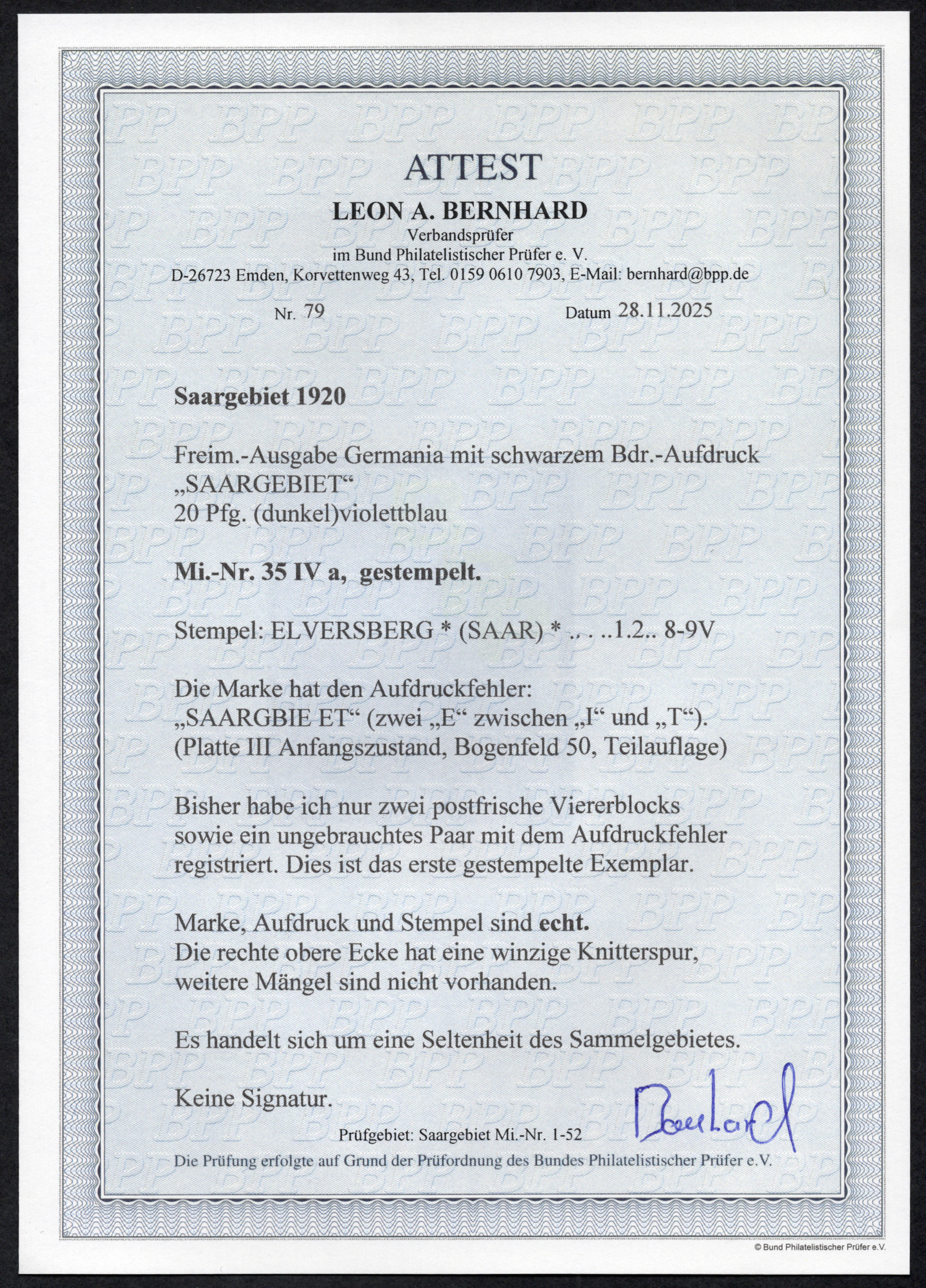 Image 1 for lot number 3196 for AAK Phila GmbH 89. Auction