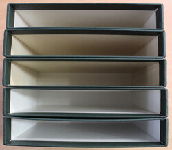 SCHUTZKASSETTE MOROCCO grün, 5 Stk., neuwertig.  Automatically ...