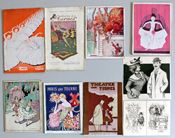 TANZEN, 1920er Jahre, 6 verschiedene, französische ...