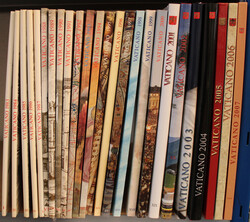 JAHRBÜCHER 1983-2007 kpl. postfrische, sehr saubere Slg.  ...