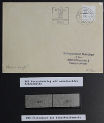 POSTWESEN schöne Spezial-Slg. mit u.a. vielen Probedrucken, auch ...