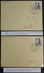 POSTWESEN schöne Spezial-Slg. mit u.a. vielen Probedrucken, auch ...