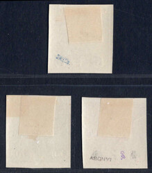 1919 Zeitungsmarken ungezähnt m. Überdruck, ungebr. Luxus, 2 Wte. ...