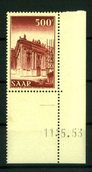 350: Saar - Sheet margins / corners