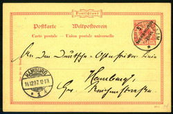 175: German East Africa - Postal stationery
