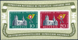 1955 Lausanne-Bl., postfr. LuxusKatalogpreis: 110,- EUR