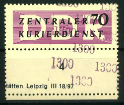 1385: DDR Verwaltungspost B Zentraler Kurierdienst
