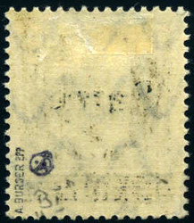 3 Pf Bayern-Sarre, selt. Abart "Gitterlinie re. verk?rzt", dazu noch ...