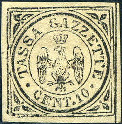 3365: Modena - Newspaper stamps