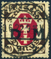 340: Danzig - Dienstmarken