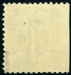 1 Pf AM-Post v. li.Rand, links ungez?hnt, postfr. Luxus, tiefst gepr. ...