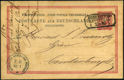 160: German Post in Turkey - Cancellations and seals