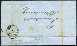 2x 1/2 Gr u. 1 Gr gr. Schild a. Brief (Briefbug durch 1 Gr) m. hds. ...