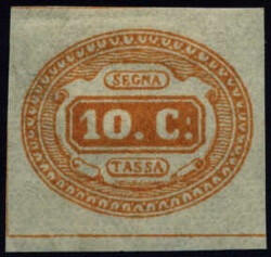 3415: Italy - Postage due stamps