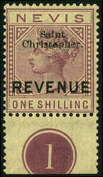 6020: St. Christopher St. Kitts - Stempelmarken