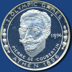 90.10.100: Thematische Medaillen - Themen - Olympiade