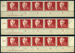 DDR-NACHLASS mit nur besseren Stücken. Dabei u.a. 254cb** m. Befund, ...