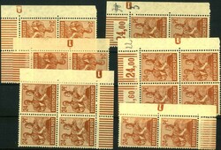 1300: Gemeinschaftsausgaben - Bogenränder / Ecken