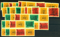 1380: República Democrática Alemana - Se-tenant prints