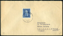 30 Pf Röntgen a. portoger. Auslands-Bedarfsbf. m. zartem EST ...