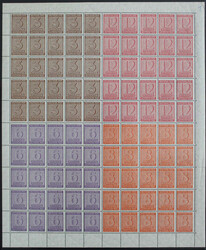 1370: German Russian Occupation - Booklet pane sheets