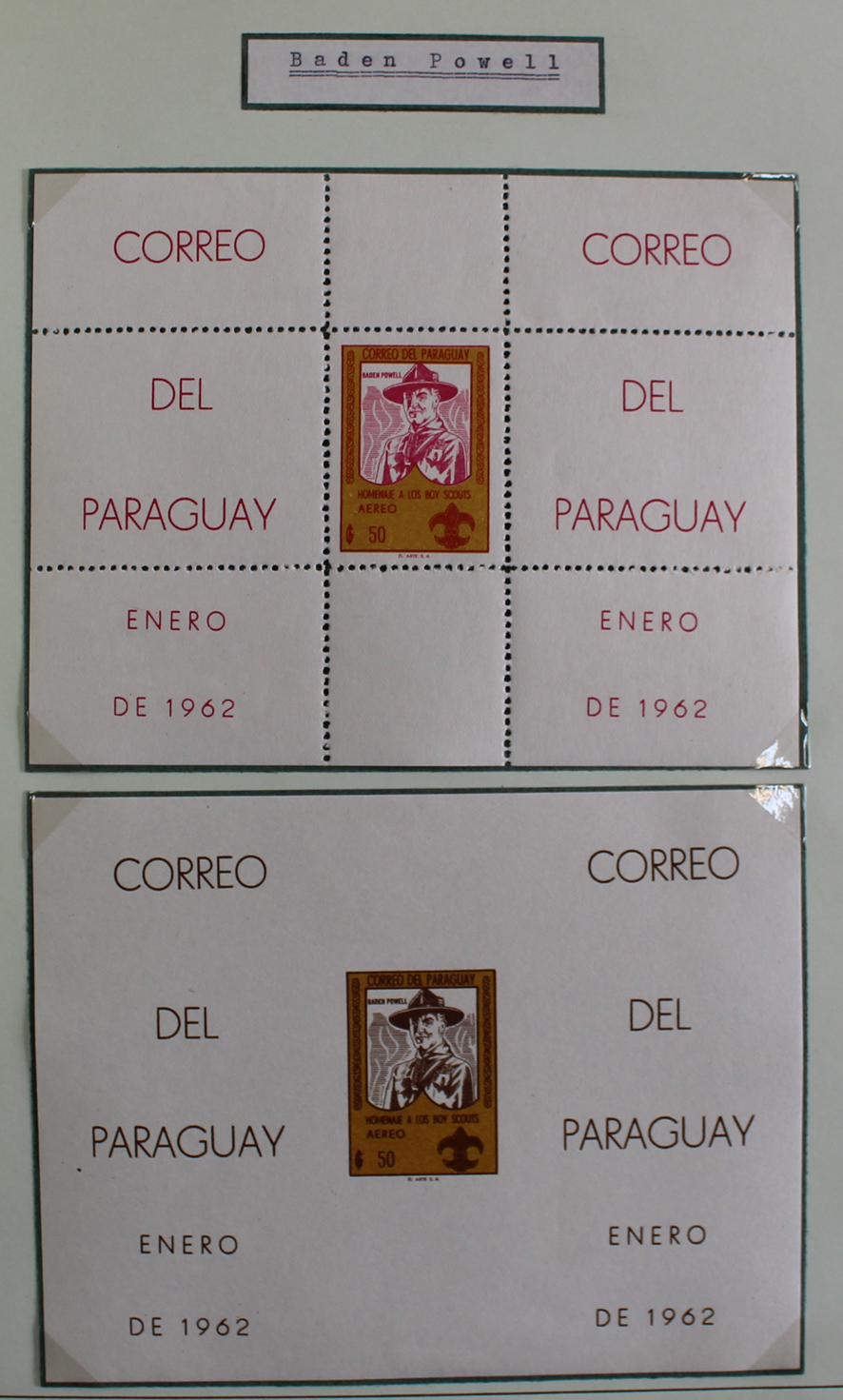 PFADFINDER schöne selbst gestaltete Sammlung auf gesamt 51 Seiten m. ...