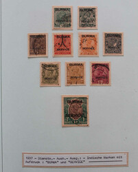 1900: Burma - Collections