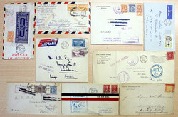 1904-1969 Panama u. Canalzone, 21 verschied. Bedarfsbelege, die ...