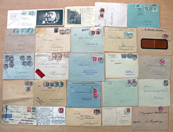 DANZIG über 400 Belege; schöne Frankaturvielfalt, meist aus 1920 ...