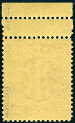 6 Pf AM-Post v. Oberrand m. zus?tzl. Z?hnung, postfr. Luxus, tief ...