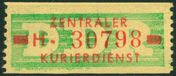 1385: DDR Verwaltungspost B Zentraler Kurierdienst