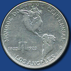 Half Dollar Monroe Doctrine, 1923 s  Automatically generated ...