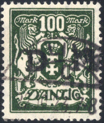 340: Danzig - Official stamps