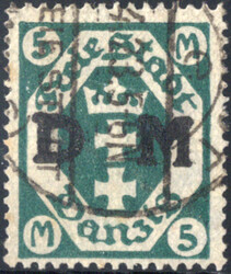340: Danzig - Official stamps
