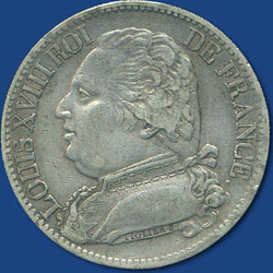 40.110.10.390: Europe - France - Kingdom of France - Louis XVIII, 1814 - 1824