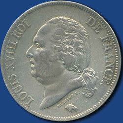 40.110.10.390: Europa - Frankreich - Königreich - Ludwig XVIII., 1814 - 1824
