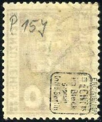 100 Pf dkl?purpur, rundgest Luxus, tief gepr Infla u. Soecknick BPP