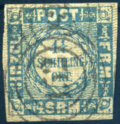 90: Old German States Schleswig-Holstein - Cancellations and seals