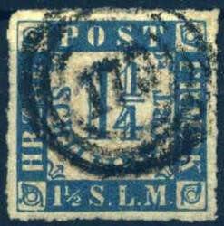 90: Old German States Schleswig-Holstein - Cancellations and seals