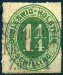 90: Old German States Schleswig-Holstein - Cancellations and seals